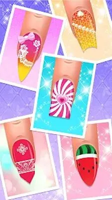 Baixe Nail Salon: Nail Designs Nail Spa Games for Girls (MOD Premium Desbloqueado) para Android - Captura de tela 3