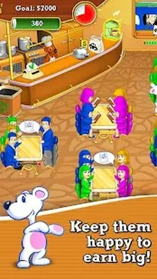 Baixe Lunch Rush HD Restaurant Games (MOD Premium Desbloqueado) para Android - Captura de tela 2