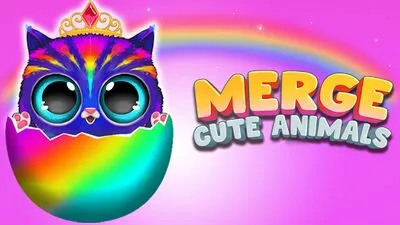 Baixe Merge Cute Animals: Cat & Dog (Dinheiro Infinito MOD) para Android - Captura de tela 2