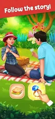 Baixe Garden Match 3 Games Design (MOD de Compras Grátis) para Android - Captura de tela 3