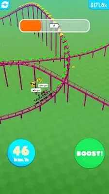 Baixe Hyper Roller Coaster (Todos os MODs desbloqueados) para Android - Captura de tela 4