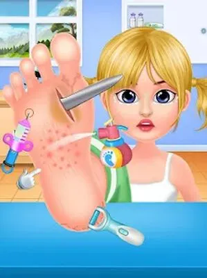 Baixe Nail & Foot Doctor (MOD Dinheiro Infinito) para Android - Captura de tela 3