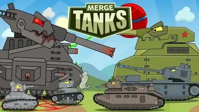 Baixe Merge Tanks: Idle Tank Merger (MOD de Moedas Ilimitadas) para Android - Captura de tela 4