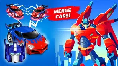 Baixe Merge Battle Car: Idle Clicker (MOD Premium Desbloqueado) para Android - Captura de tela 3