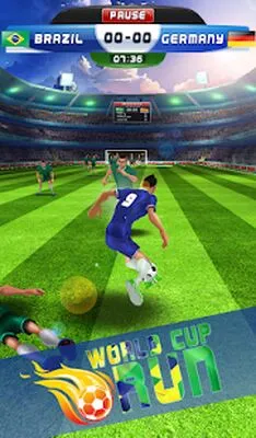 Baixe Soccer Run: Jogos de Futebol Offline (MOD Dinheiro Infinito) para Android - Captura de tela 2