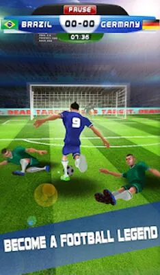 Baixe Soccer Run: Jogos de Futebol Offline (MOD Dinheiro Infinito) para Android - Captura de tela 4