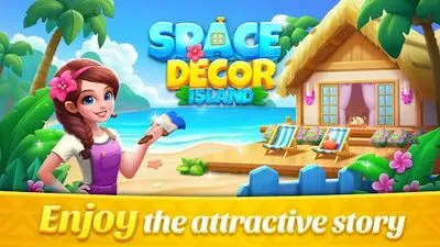 Baixe Space Decor: Island (MOD Premium Desbloqueado) para Android - Captura de tela 3