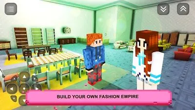 Baixe Girls Craft Story: Build & Craft Game For Girls (Dinheiro Infinito MOD) para Android - Captura de tela 2