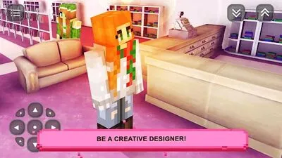 Baixe Girls Craft Story: Build & Craft Game For Girls (Dinheiro Infinito MOD) para Android - Captura de tela 4