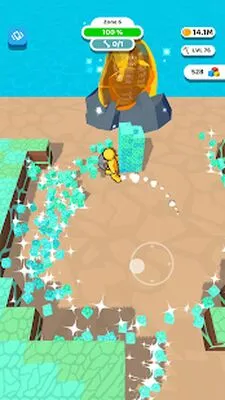 Baixe Adventure Miner (MOD de Compras Grátis) para Android - Captura de tela 2