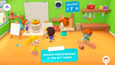 Baixe Sunny School Stories (MOD de Moedas Ilimitadas) para Android - Captura de tela 2