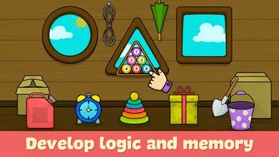 Baixe Baby shapes & colors for kids (MOD Premium Desbloqueado) para Android - Captura de tela 1