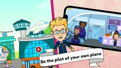 Baixe My Tizi City (Todos os MODs Desbloqueados) para Android - Captura de tela 1