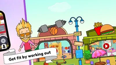 Baixe My Tizi City (Todos os MODs Desbloqueados) para Android - Captura de tela 4