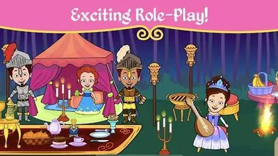 Baixe Tizi World Princess Town Games (Todos os MOD Desbloqueados) para Android - Captura de tela 1