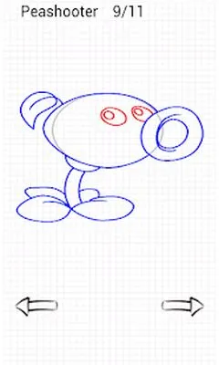 Baixe Learn to Draw Zombies Vs Plant (MOD de Compras Grátis) para Android - Captura de tela 3