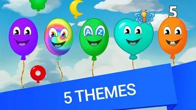 Baixe Balloon Pop: Diversão Educativa (MOD de Moedas Ilimitadas) para Android - Captura de tela 2