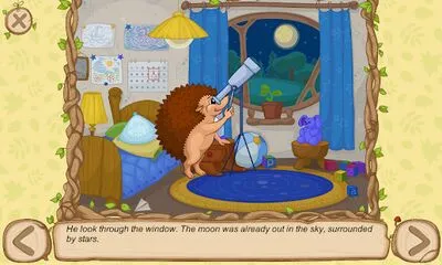 Baixe as Aventuras do Ouriço: História com Jogos de Lógica (MOD de Dinheiro Ilimitado) para Android - Captura de tela 4