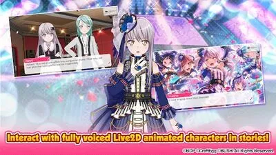 Baixe BanG Dream! Girls Band Party! (MOD Dinheiro Infinito) para Android - Captura de tela 2