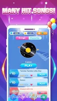 Baixe Piano Game: Classic Music Song (MOD Premium Desbloqueado) para Android - Captura de tela 3