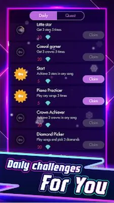 Baixe Piano Solo (MOD Premium Desbloqueado) para Android - Captura de tela 2