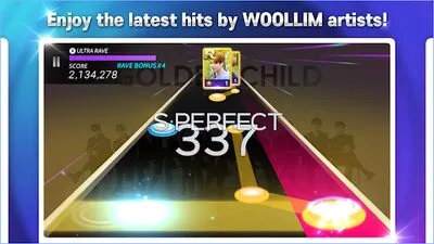 Baixe SuperStar WOOLLIM (MOD Dinheiro Ilimitado) para Android - Captura de tela 1
