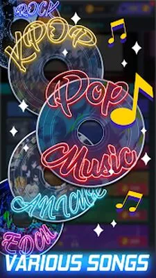 Baixe Tap Tap Music-Pop Songs (MOD de Compras Grátis) para Android - Captura de tela 2