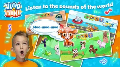 Baixe Vlad e Niki: Kids Piano (MOD Dinheiro Infinito) para Android - Captura de tela 1