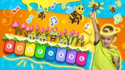 Baixe Vlad e Niki: Kids Piano (MOD Dinheiro Infinito) para Android - Captura de tela 4