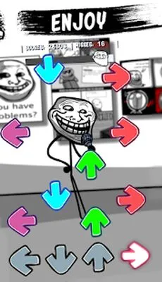 Baixe Trollge vs FNF: Mod Troll Face Friday Night Funkin (MOD Moedas Ilimitadas) para Android - Captura de tela 2