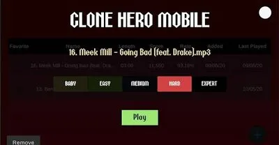 Baixe Clone Hero Mobile (MOD Premium Desbloqueado) para Android - Captura de tela 1