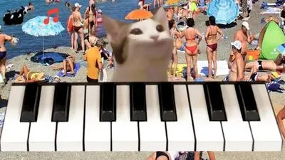 Baixar Pop Cat Piano (MOD de Compras Grátis) para Android - Captura de tela 2