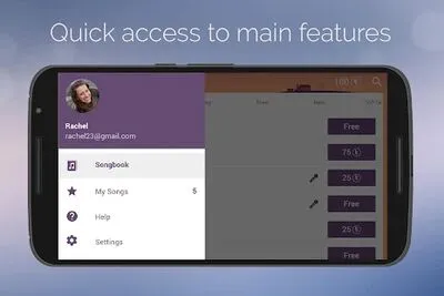 Baixe Guitar Free (MOD Dinheiro Infinito) para Android - Captura de tela 2