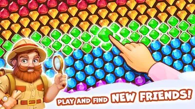 Baixe Pirate Treasures: Jewel & Gems (MOD de Compras Grátis) para Android - Captura de tela 2