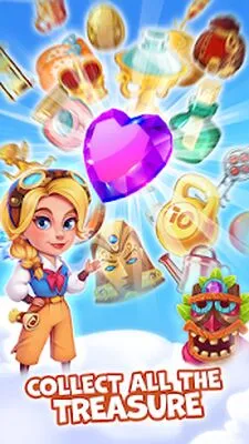 Baixe Pirate Treasures: Jewel & Gems (MOD de Compras Grátis) para Android - Captura de tela 4