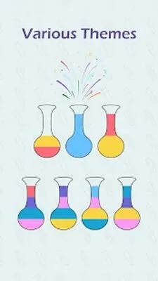 Baixe SortPuz: Water Sort Puzzle (MOD Dinheiro Infinito) para Android - Captura de tela 2