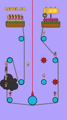 Baixe Rope Rescue! (MOD Premium Desbloqueado) para Android - Captura de tela 2