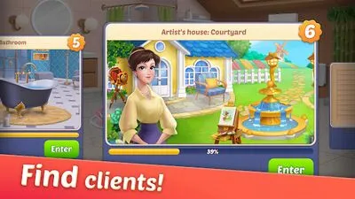 Baixe DesignVille: Merge & Design (MOD de Moedas Ilimitadas) para Android - Captura de tela 4