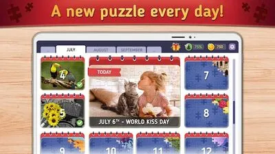 Baixe Relax Jigsaw Puzzles (MOD de Compras Grátis) para Android - Captura de tela 1