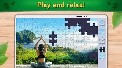 Baixe Relax Jigsaw Puzzles (MOD de Compras Grátis) para Android - Captura de tela 3