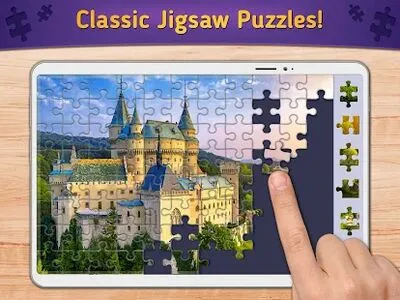 Baixe Relax Jigsaw Puzzles (MOD de Compras Grátis) para Android - Captura de tela 4