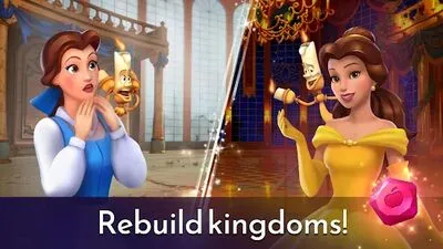 Baixe Disney Princess Majestic Quest (MOD de Dinheiro Ilimitado) para Android - Captura de tela 3