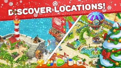 Baixe Park Town: Match 3 com uma História (Premium Desbloqueado MOD) para Android - Captura de tela 2