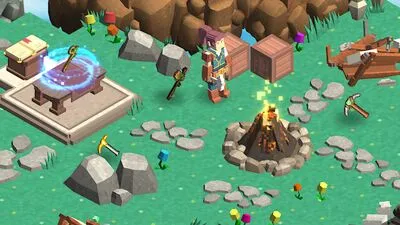 Baixe MergeCrafter (MOD de Dinheiro Ilimitado) para Android - Captura de tela 3