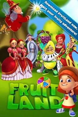 Baixe Fruit Land match 3 para VK (MOD de Dinheiro Ilimitado) para Android - Captura de tela 3