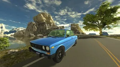 Baixe Russian Car Lada 3D (MOD Premium Desbloqueado) para Android - Captura de tela 3
