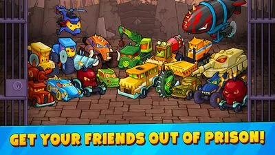 Baixe Car Eats Car 3 Hill Climb Race (MOD de Moedas Ilimitadas) para Android - Captura de tela 4