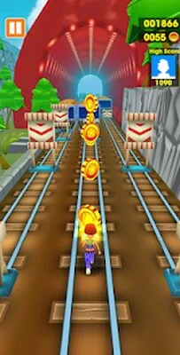 Baixe Subway 3D: Surf Run (MOD Moedas Ilimitadas) para Android - Captura de tela 1