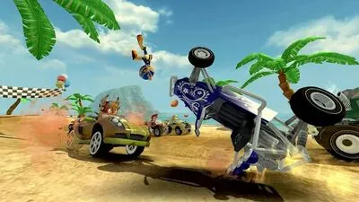 Baixe Beach Buggy Racing (MOD de Dinheiro Infinito) para Android - Captura de tela 2