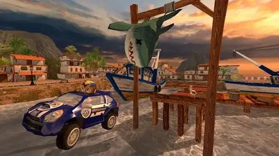 Baixe Beach Buggy Racing (MOD de Dinheiro Infinito) para Android - Captura de tela 3